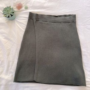 DONATED: Free People Knit Wrap Skirt